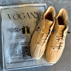 VOGANY Men's Beige - Waterproof and breathable orthopedic Shoes - Leather